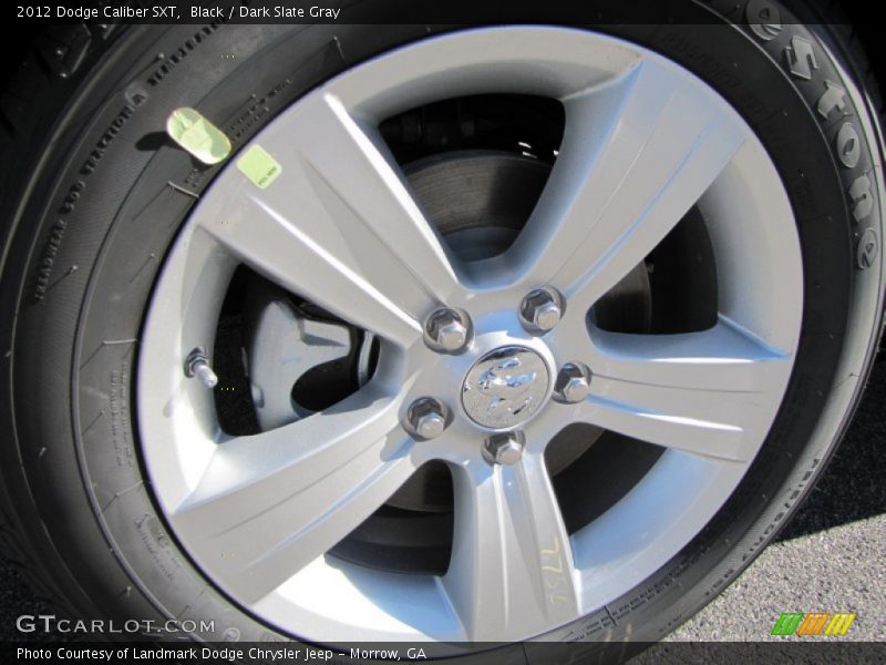 Black / Dark Slate Gray 2012 Dodge Caliber SXT