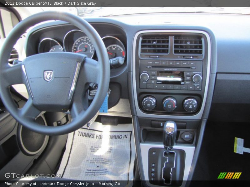 Black / Dark Slate Gray 2012 Dodge Caliber SXT