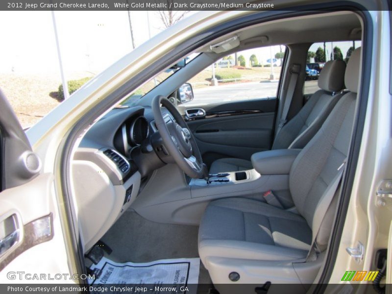 Front Seat of 2012 Grand Cherokee Laredo