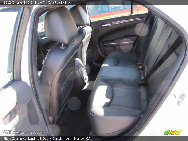 Ivory Tri-Coat Pearl / Black 2012 Chrysler 300 C