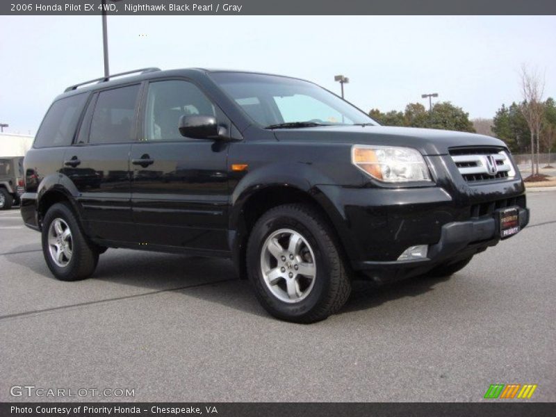 Nighthawk Black Pearl / Gray 2006 Honda Pilot EX 4WD