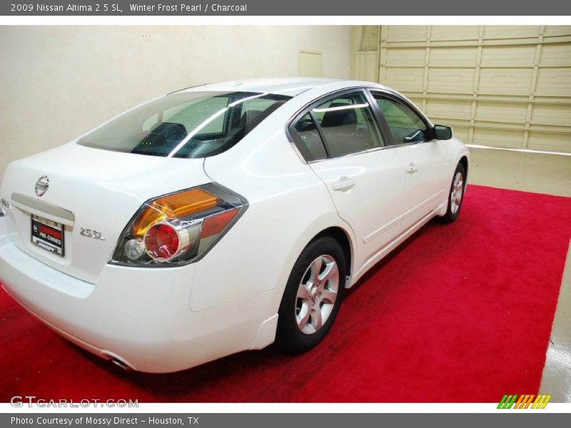 Winter Frost Pearl / Charcoal 2009 Nissan Altima 2.5 SL