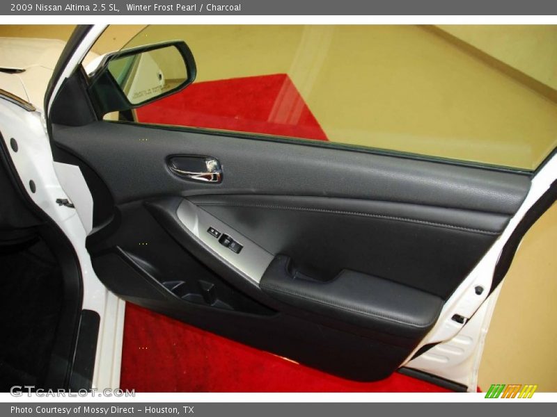 Winter Frost Pearl / Charcoal 2009 Nissan Altima 2.5 SL