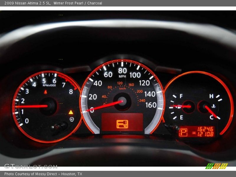 Winter Frost Pearl / Charcoal 2009 Nissan Altima 2.5 SL