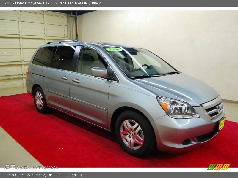 Silver Pearl Metallic / Black 2006 Honda Odyssey EX-L