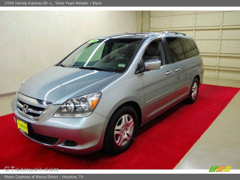 Silver Pearl Metallic / Black 2006 Honda Odyssey EX-L