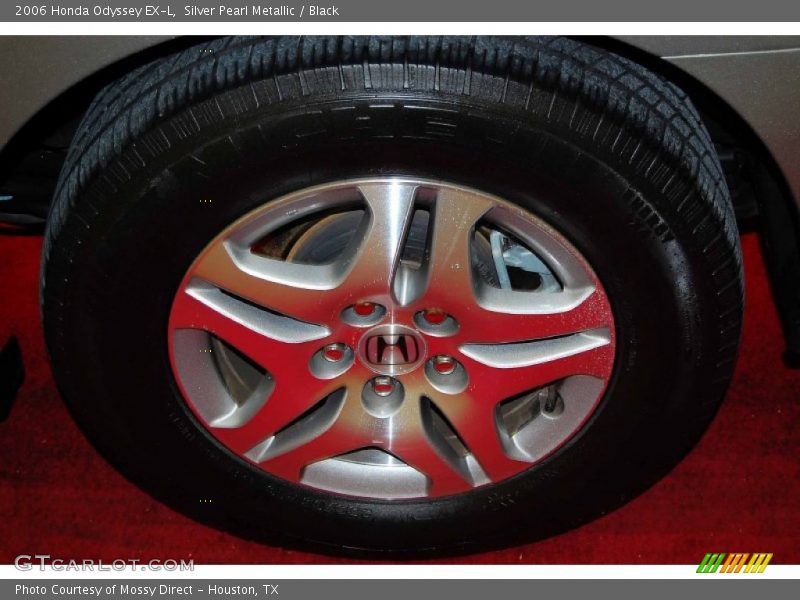 Silver Pearl Metallic / Black 2006 Honda Odyssey EX-L