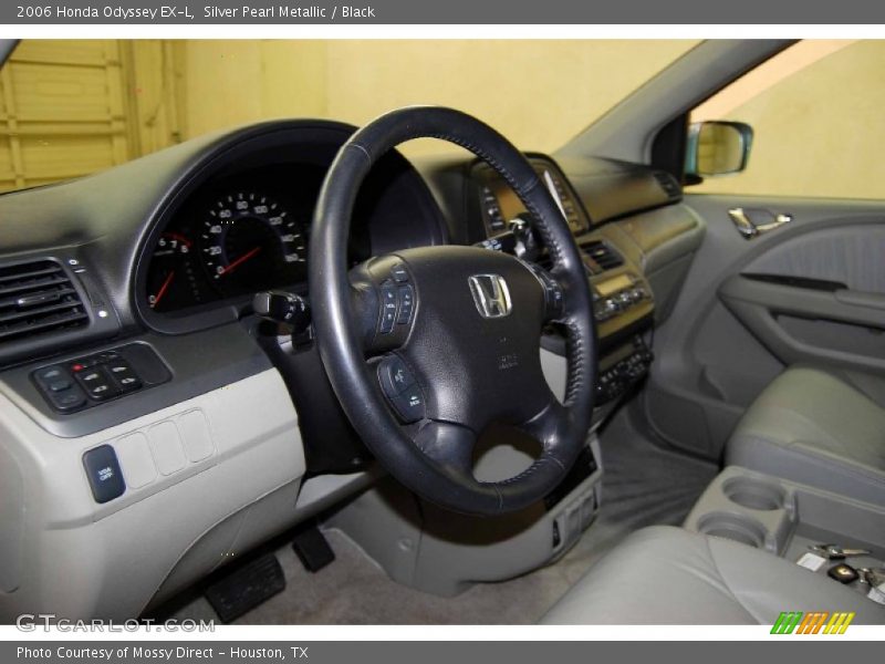 Silver Pearl Metallic / Black 2006 Honda Odyssey EX-L