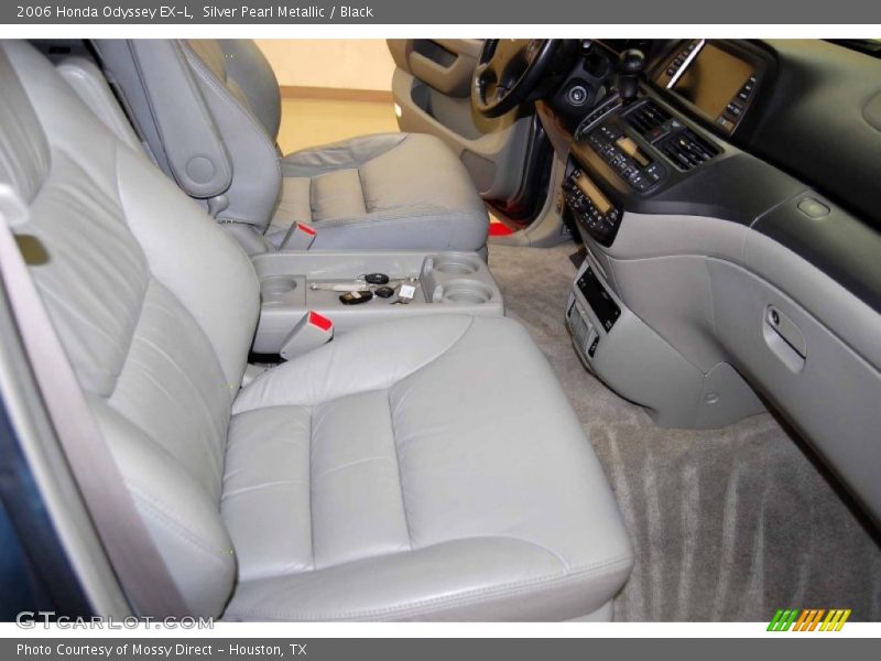 Silver Pearl Metallic / Black 2006 Honda Odyssey EX-L