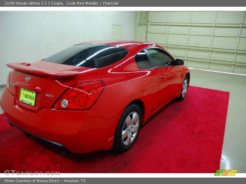 Code Red Metallic / Charcoal 2008 Nissan Altima 2.5 S Coupe