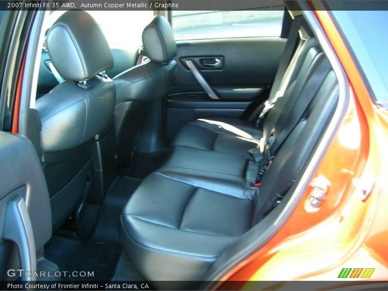 Autumn Copper Metallic / Graphite 2007 Infiniti FX 35 AWD