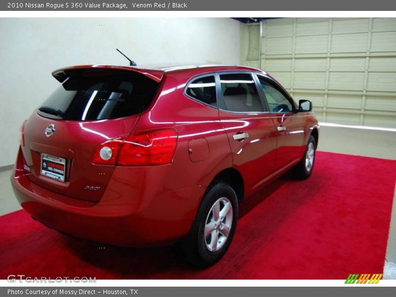 Venom Red / Black 2010 Nissan Rogue S 360 Value Package