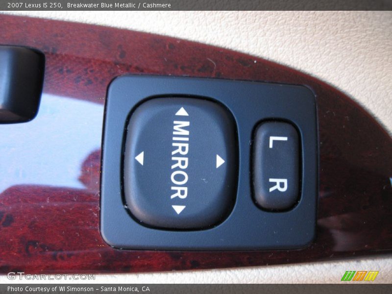 Breakwater Blue Metallic / Cashmere 2007 Lexus IS 250