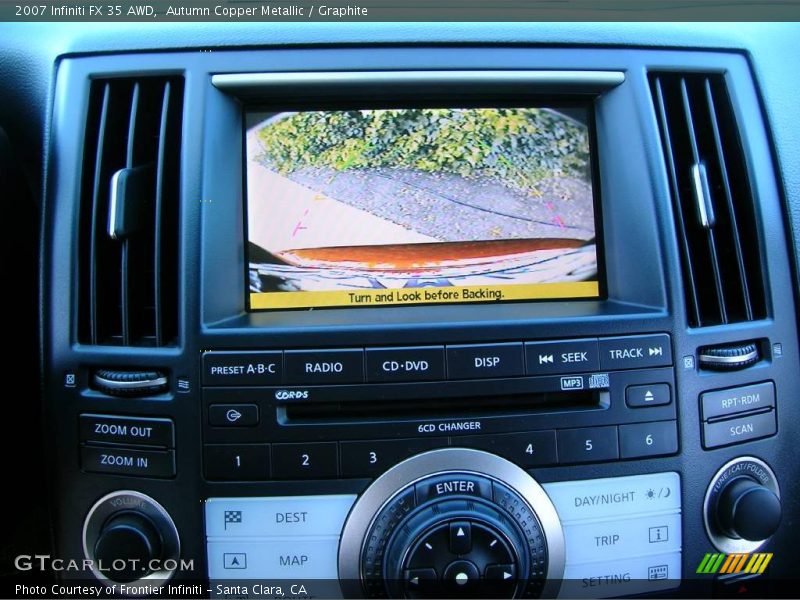 Autumn Copper Metallic / Graphite 2007 Infiniti FX 35 AWD