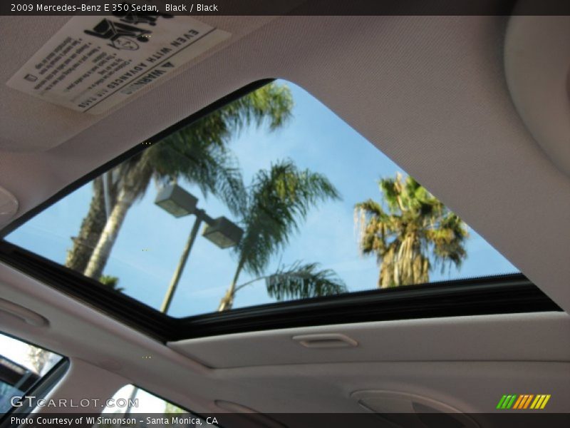 Black / Black 2009 Mercedes-Benz E 350 Sedan