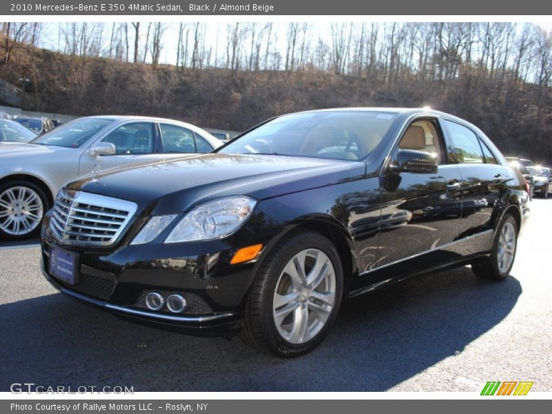 Black / Almond Beige 2010 Mercedes-Benz E 350 4Matic Sedan