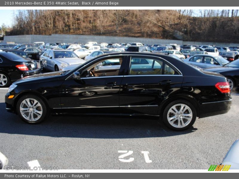 Black / Almond Beige 2010 Mercedes-Benz E 350 4Matic Sedan