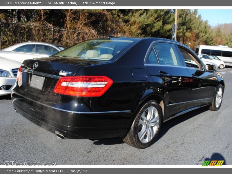 Black / Almond Beige 2010 Mercedes-Benz E 350 4Matic Sedan