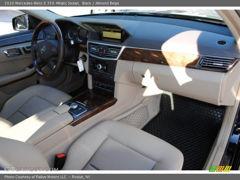 Black / Almond Beige 2010 Mercedes-Benz E 350 4Matic Sedan
