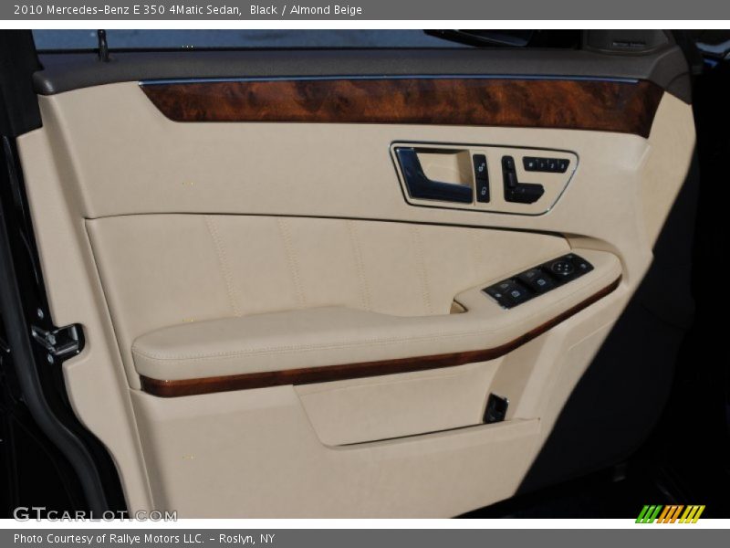 Black / Almond Beige 2010 Mercedes-Benz E 350 4Matic Sedan