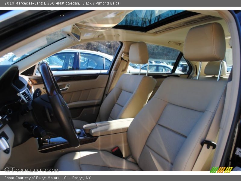 Black / Almond Beige 2010 Mercedes-Benz E 350 4Matic Sedan