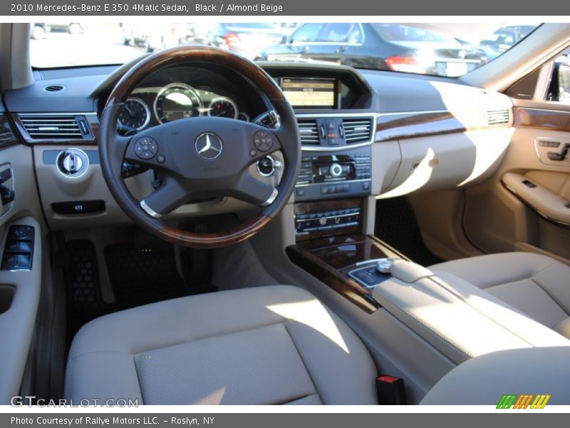 Black / Almond Beige 2010 Mercedes-Benz E 350 4Matic Sedan