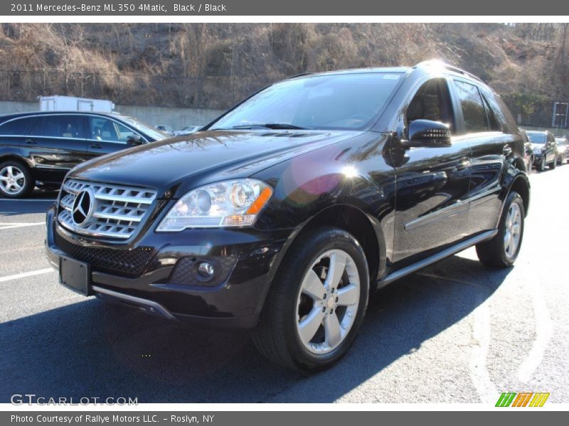 Black / Black 2011 Mercedes-Benz ML 350 4Matic