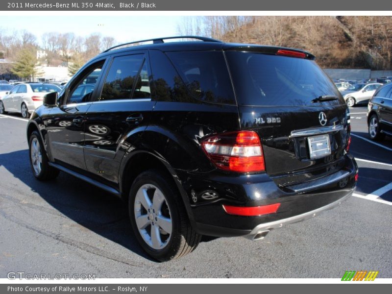 Black / Black 2011 Mercedes-Benz ML 350 4Matic