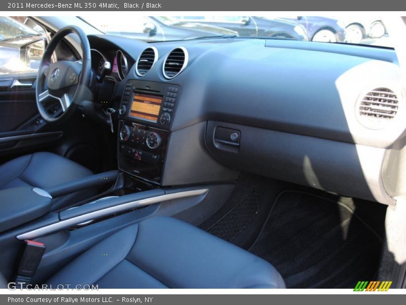 Black / Black 2011 Mercedes-Benz ML 350 4Matic
