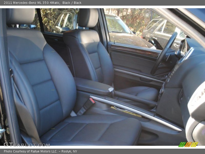 Black / Black 2011 Mercedes-Benz ML 350 4Matic