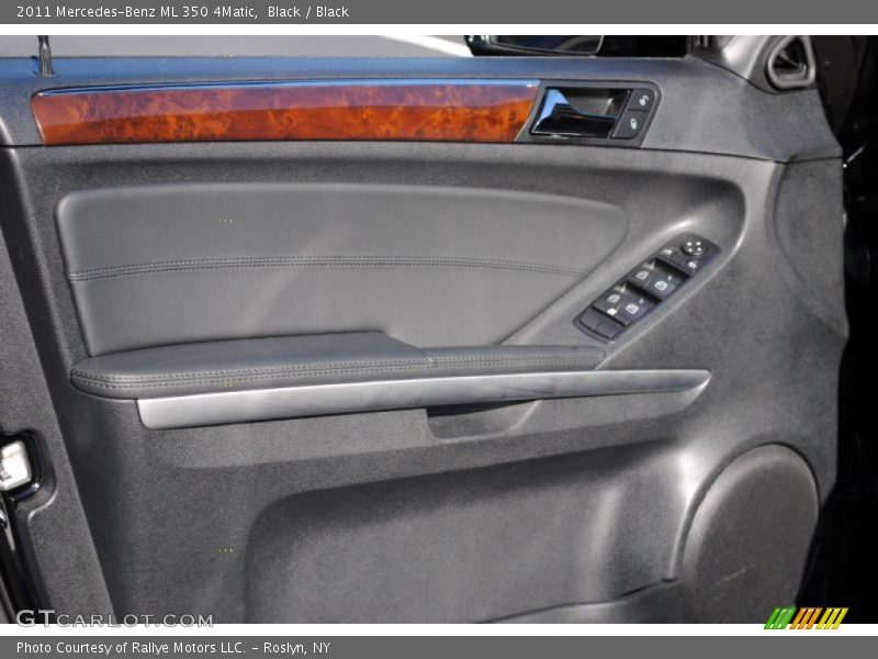Black / Black 2011 Mercedes-Benz ML 350 4Matic