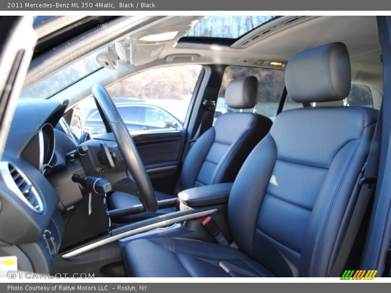 Black / Black 2011 Mercedes-Benz ML 350 4Matic