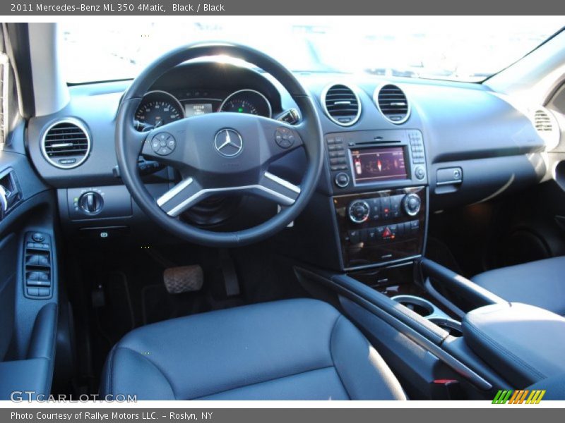 Black / Black 2011 Mercedes-Benz ML 350 4Matic