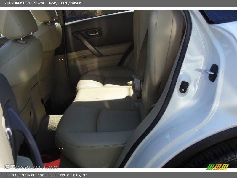 Ivory Pearl / Wheat 2007 Infiniti FX 35 AWD