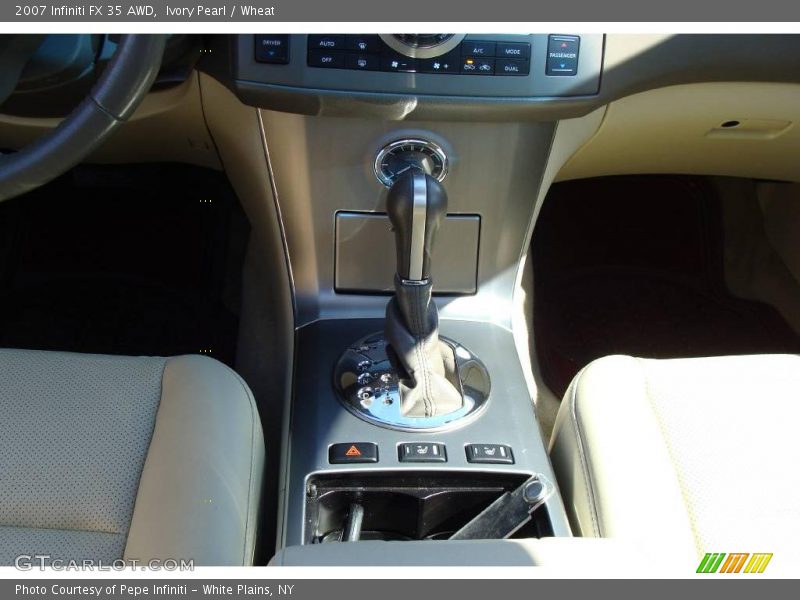 Ivory Pearl / Wheat 2007 Infiniti FX 35 AWD