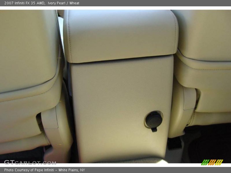 Ivory Pearl / Wheat 2007 Infiniti FX 35 AWD