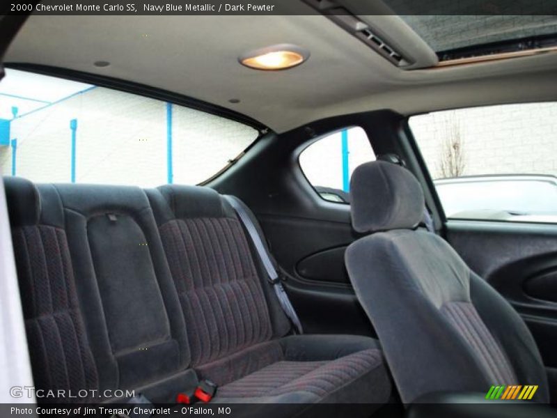 Navy Blue Metallic / Dark Pewter 2000 Chevrolet Monte Carlo SS