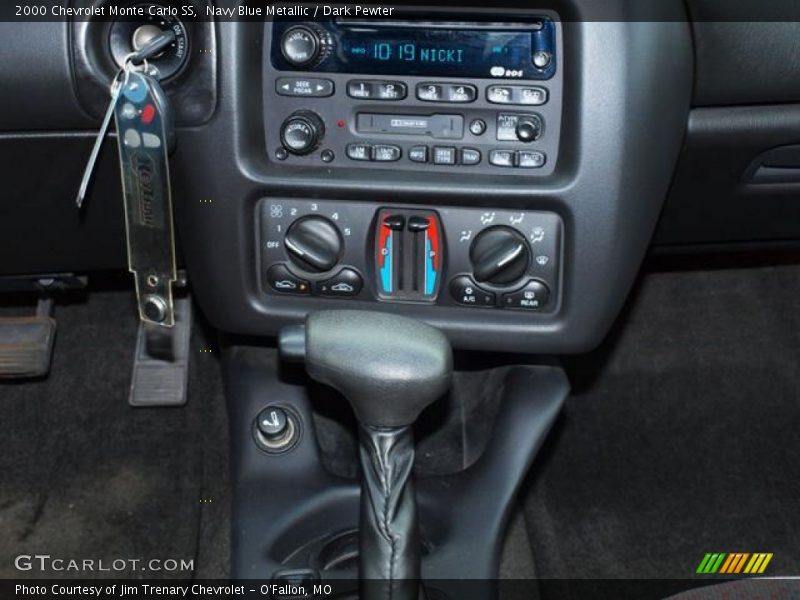 Navy Blue Metallic / Dark Pewter 2000 Chevrolet Monte Carlo SS