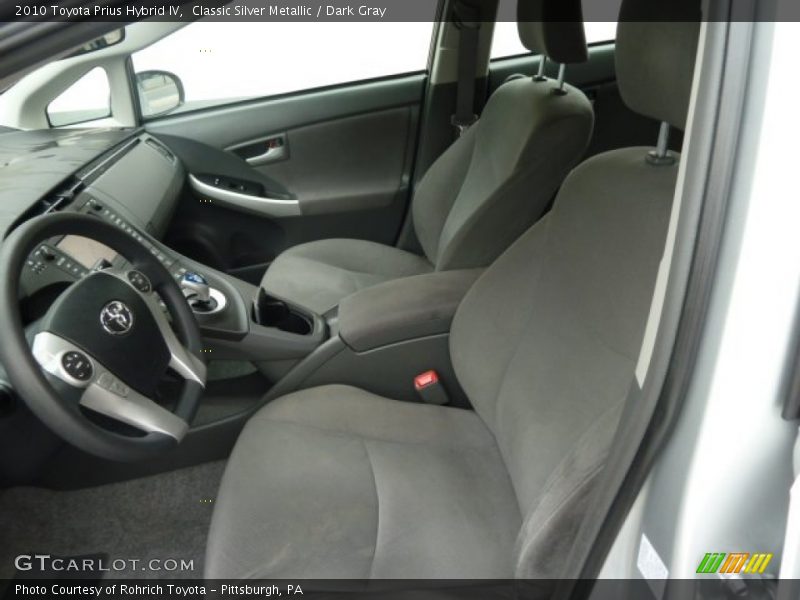Classic Silver Metallic / Dark Gray 2010 Toyota Prius Hybrid IV