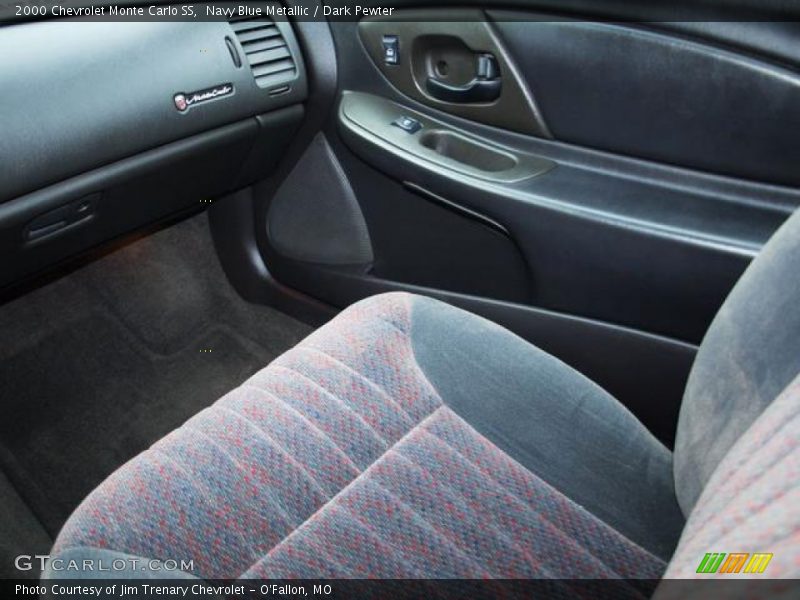 Navy Blue Metallic / Dark Pewter 2000 Chevrolet Monte Carlo SS