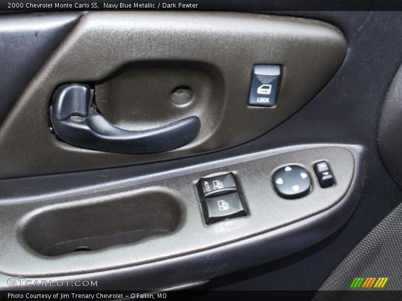 Navy Blue Metallic / Dark Pewter 2000 Chevrolet Monte Carlo SS