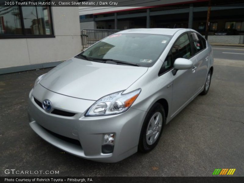 Classic Silver Metallic / Dark Gray 2010 Toyota Prius Hybrid IV