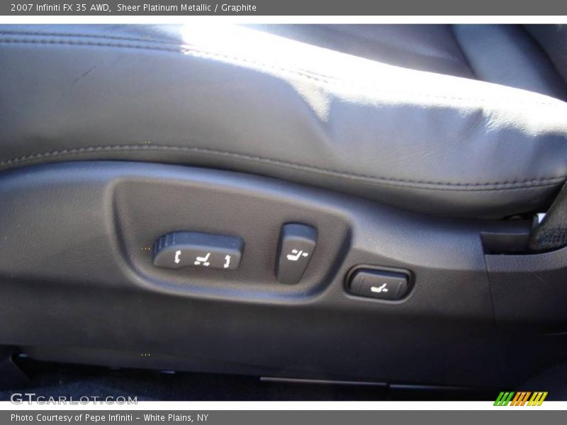 Sheer Platinum Metallic / Graphite 2007 Infiniti FX 35 AWD