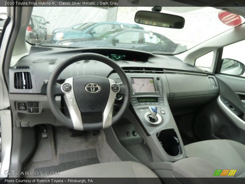 Classic Silver Metallic / Dark Gray 2010 Toyota Prius Hybrid IV