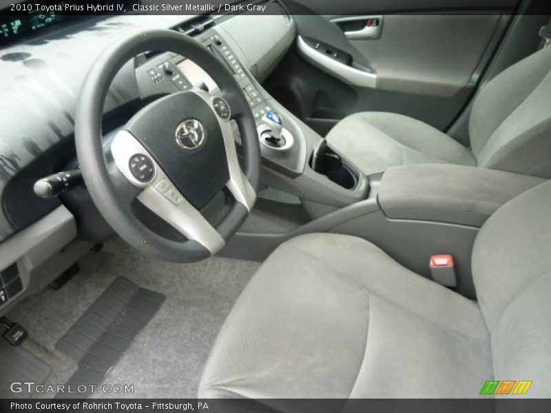 Classic Silver Metallic / Dark Gray 2010 Toyota Prius Hybrid IV