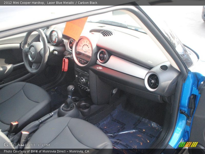 Laser Blue Metallic / Carbon Black 2012 Mini Cooper Hardtop