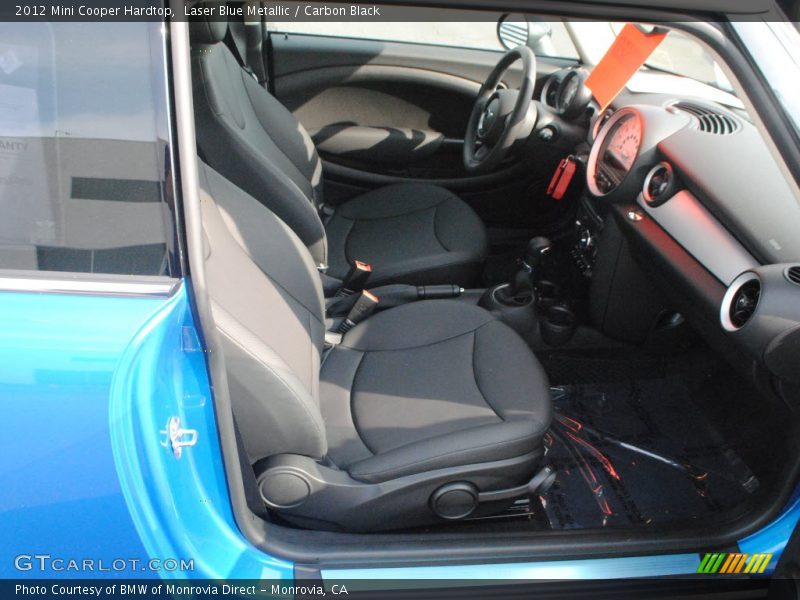 Laser Blue Metallic / Carbon Black 2012 Mini Cooper Hardtop