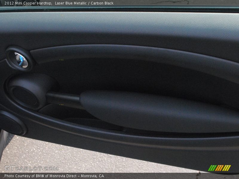Laser Blue Metallic / Carbon Black 2012 Mini Cooper Hardtop