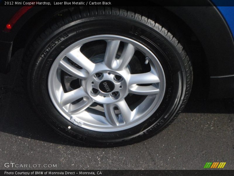 Laser Blue Metallic / Carbon Black 2012 Mini Cooper Hardtop