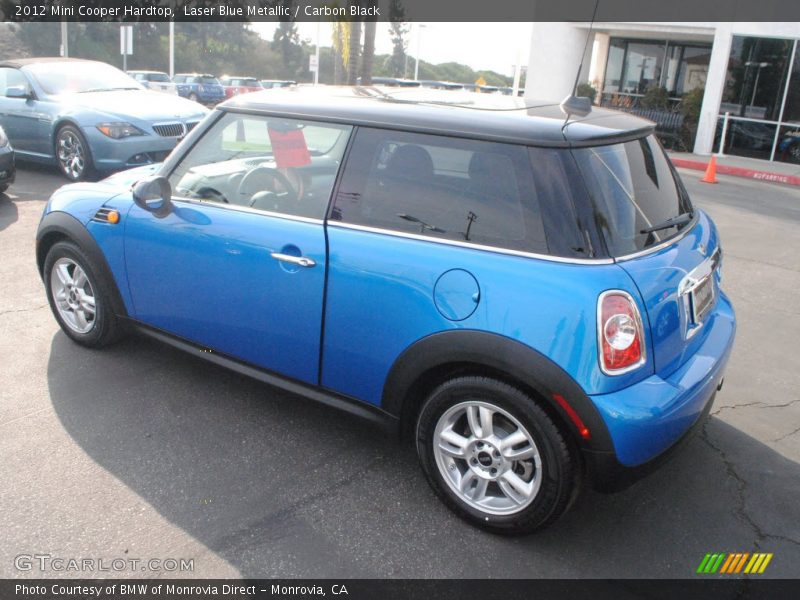 Laser Blue Metallic / Carbon Black 2012 Mini Cooper Hardtop